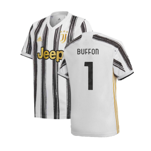 Juventus 2020-21 Home Shirt (L) (BUFFON 1) (Excellent)_0