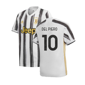 Juventus 2020-21 Home Shirt (L) (DEL PIERO 10) (Excellent)_0