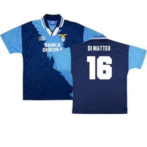 Lazio 1994-96 Away Shirt (M) (Excellent) (Di Matteo 16)_0