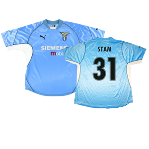 Lazio 2001-02 Home Shirt (Very Good) (Stam 31)_0