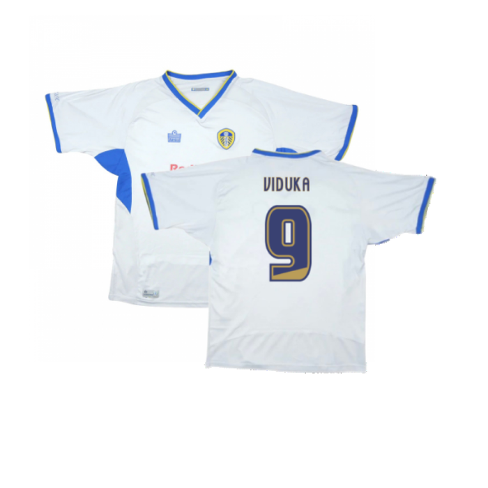 Leeds United 2007-08 Home Shirt (L) (Good) (Viduka 9)