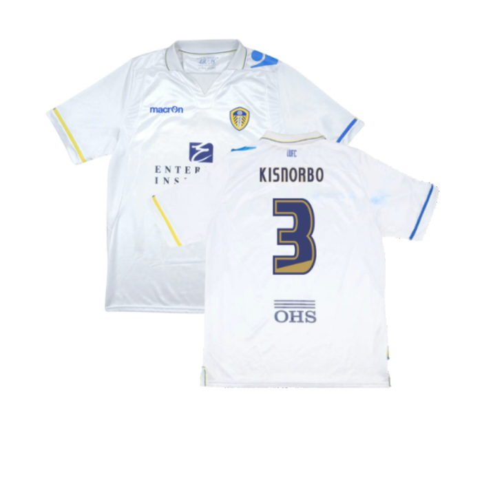 Leeds United 2011-12 Home Shirt (Very Good) (Kisnorbo 3)