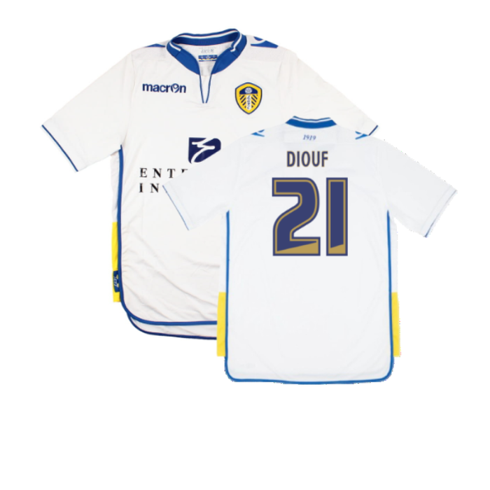 Leeds United 2012-13 Home Shirt (S) (Excellent) (Diouf 21)