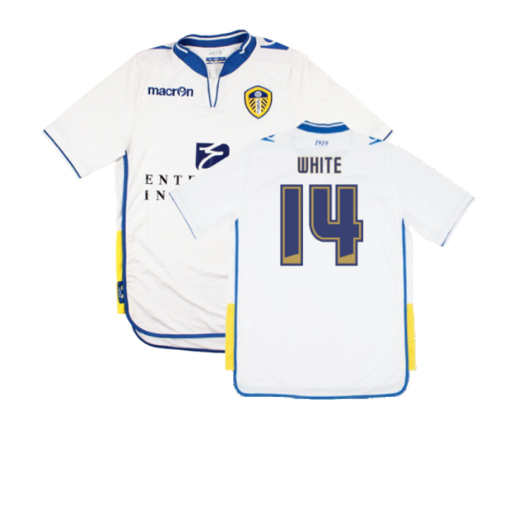 Leeds United 2012-13 Home Shirt (S) (Excellent) (White 14)_0