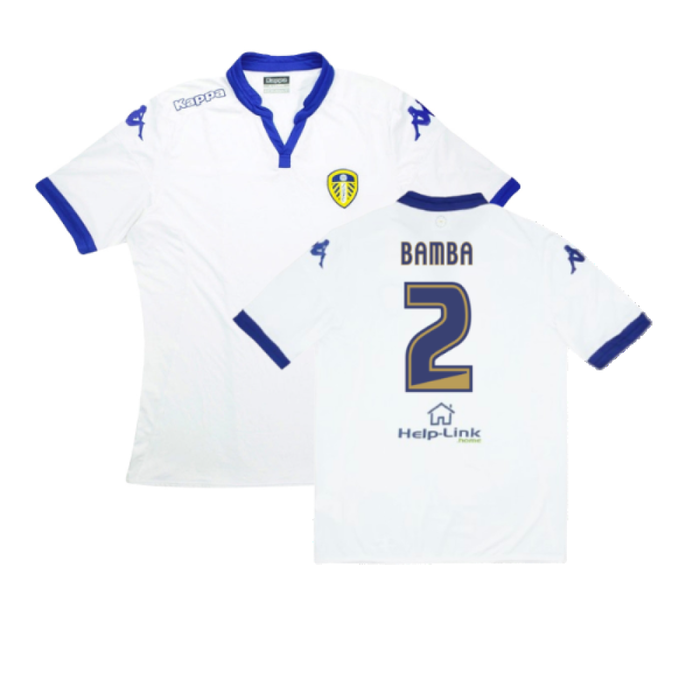 Leeds United 2015-16 Home Shirt (L) (Very Good) (Bamba 2)