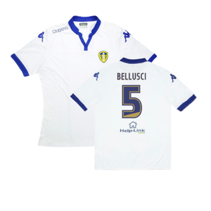 Leeds United 2015-16 Home Shirt (L) (Very Good) (Bellusci 5)_0