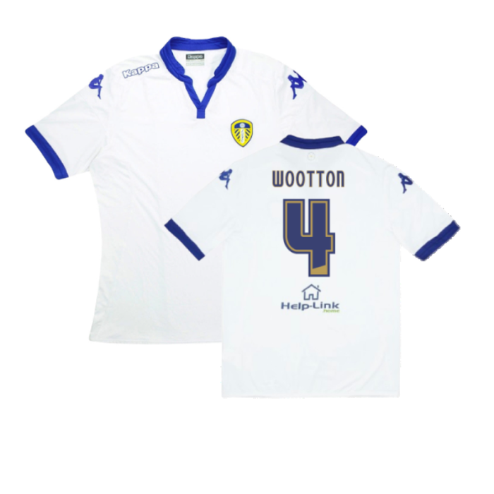 Leeds United 2015-16 Home Shirt (L) (Very Good) (Wootton 4)