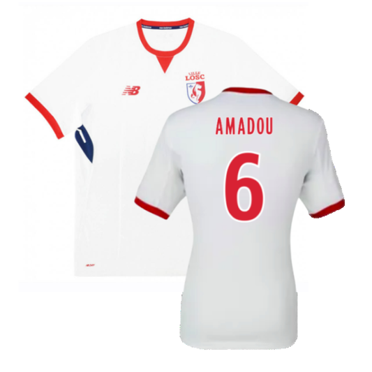 Lille 2017-18 Away Shirt (L) (Amadou 6) (Excellent)_0