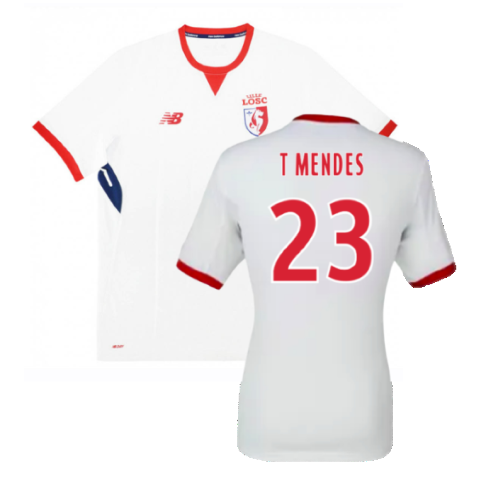 Lille 2017-18 Away Shirt (L) (T Mendes 23) (Excellent)_0