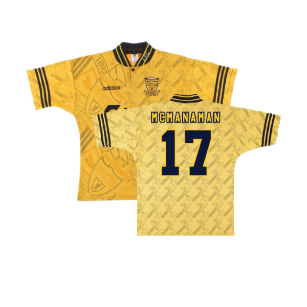 Liverpool 1994-96 Third Shirt (Very Good) (McManaman 17)_0