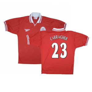 Liverpool 1996-98 Home Shirt (Very Good) (CARRAGHER 23)_0