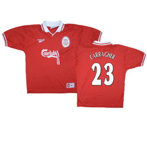 Liverpool 1996-98 Home Shirt XL (Excellent) (CARRAGHER 23)_0