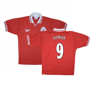 Liverpool 1996-98 Home Shirt (Good) (FOWLER 9)_0