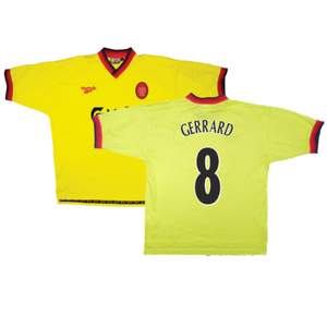 Liverpool 1997-99 Away Shirt (XL) (Excellent) (GERRARD 8)_0