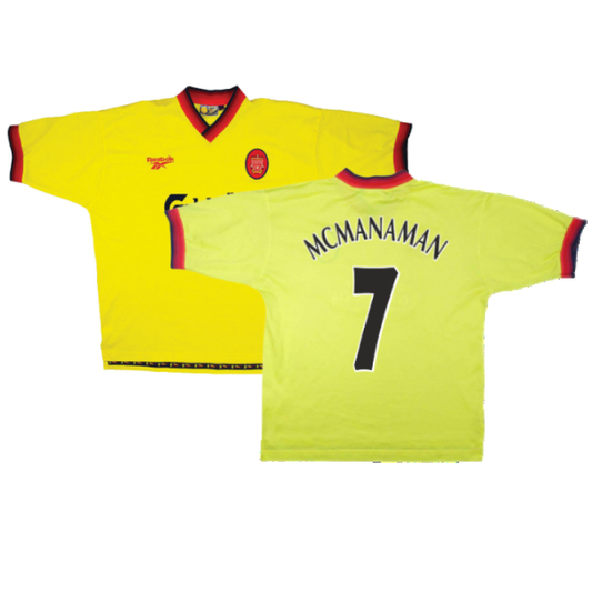 Liverpool 1997-99 Away Shirt (XL) (Very Good) (MCMANAMAN 7)_0
