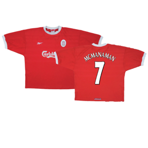 Liverpool 1998-00 Home Shirt (XXL) (Very Good) (MCMANAMAN 7)_0