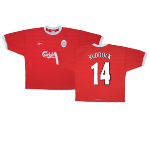 Liverpool 1998-00 Home Shirt (L) (Excellent) (RUDDOCK 14)_0