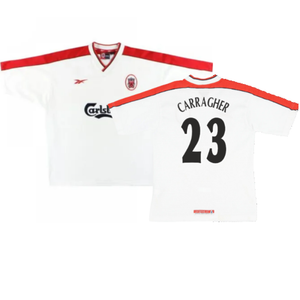 Liverpool 1998-99 Away Shirt (XL) (Excellent) (CARRAGHER 23)_0