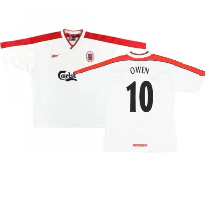 Liverpool 1998-99 Away Shirt (XL) (Excellent) (OWEN 10)