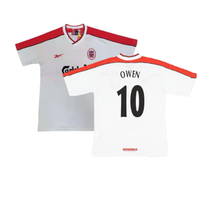 Liverpool 1998-2000 Away Shirt (S) (Excellent) (OWEN 10)_0