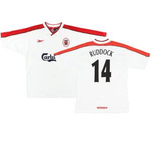 Liverpool 1998-99 Away Shirt (L) (Excellent) (RUDDOCK 14)_0