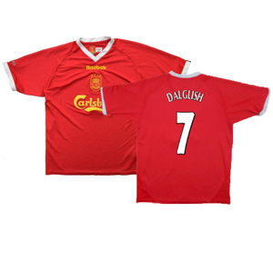 Liverpool 2001-02 Home Shirt (XL) (Very Good) (DALGLISH 7)_0