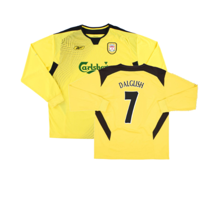 Liverpool 2004-05 Long Sleeve Away Shirt (M) (Fair) (DALGLISH 7)