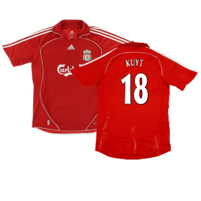 Liverpool 2006-08 Home Shirt (L) (Excellent) (KUYT 18)