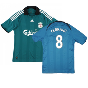 Liverpool 2008-09 Third Shirt (M) (Fair) (Gerrard 8)_0
