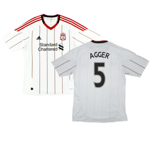 Liverpool 2010-11 Away Shirt (XL) (Excellent) (Agger 5)_0