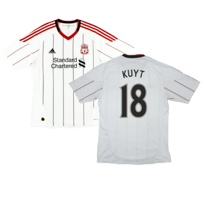 Liverpool 2010-11 Away Shirt (XL) (Excellent) (Kuyt 18)