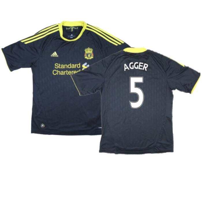 Liverpool 2010-11 Third Shirt (S) (Very Good) (Agger 5)