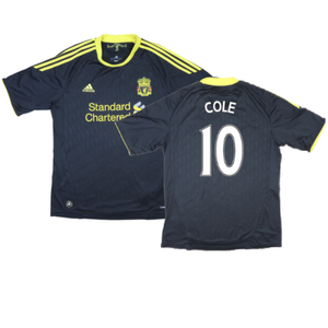 Liverpool 2010-11 Third Shirt (S) (Very Good) (Cole 10)_0