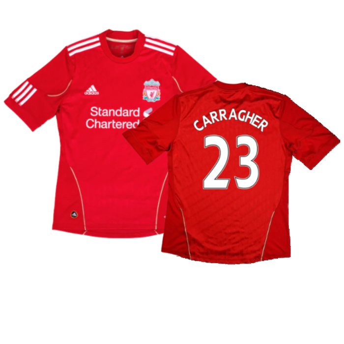 Liverpool 2010-12 Home Shirt (L) (Very Good) (CARRAGHER 23)