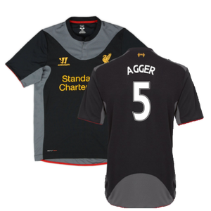 Liverpool 2012-2013 Away Shirt (XXL) (Fair) (Agger 5)_0