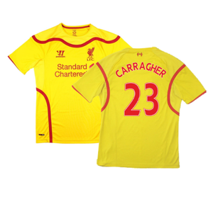 Liverpool 2014-15 Away Shirt (Very Good) (Carragher 23)_0