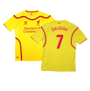 Liverpool 2014-15 Away Shirt (XXL) (Good) (DALGLISH 7)_0