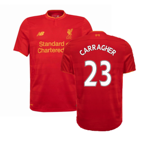 Liverpool 2016-17 Home Shirt (S) (Very Good) (CARRAGHER 23)_0