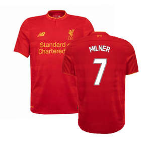 Liverpool 2016-17 Home Shirt (XL) (Excellent) (Milner 7)_0