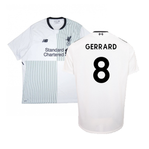 Liverpool 2017-18 Away Shirt (3XL) (Fair) (Gerrard 8)_0