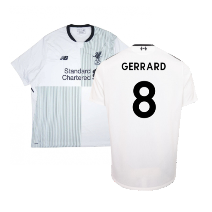 Liverpool 2017-18 Away Shirt (3XL) (Fair) (Gerrard 8)