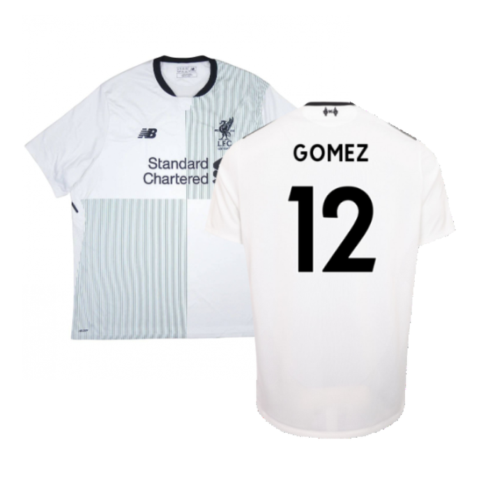 Liverpool 2017-18 Away Shirt (XXL) (Very Good) (Gomez 12)