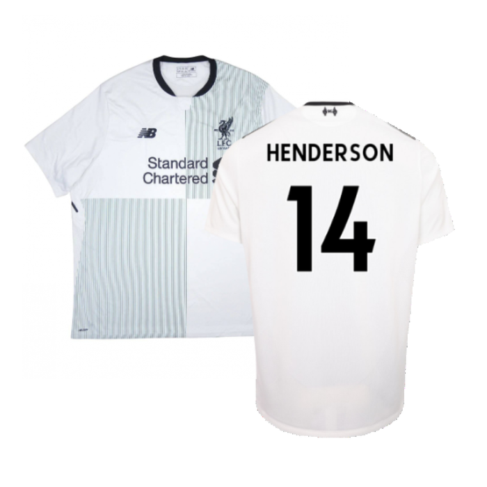 Liverpool 2017-18 Away Shirt (XXL) (Very Good) (Henderson 14)