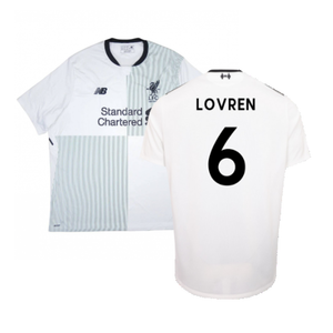 Liverpool 2017-18 Away Shirt (3XL) (Fair) (Lovren 6)_0