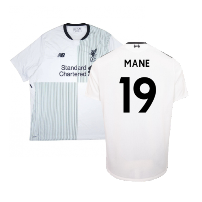 Liverpool 2017-18 Away Shirt (3XL) (Fair) (Mane 19)