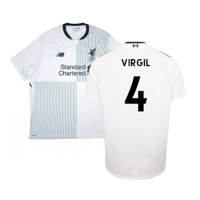 Liverpool 2017-18 Away Shirt (XXL) (Very Good) (Virgil 4)