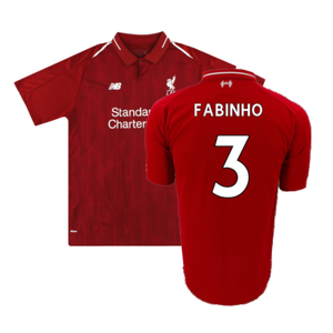 Liverpool 2018-19 Home Shirt (Excellent) (Fabinho 3)_0