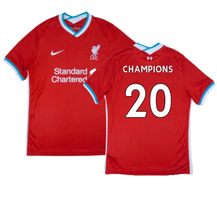 Liverpool 2020-21 Home Shirt (S) (Very Good) (CHAMPIONS 20)