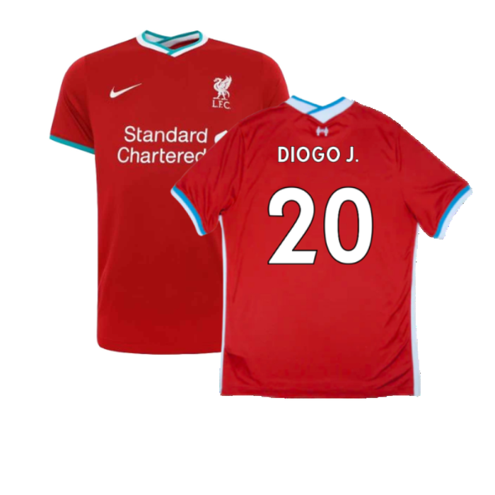 Liverpool 2020-21 Home Shirt (Mint) (DIOGO J. 20)