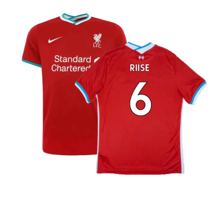 Liverpool 2020-21 Home Shirt (Excellent) (RIISE 6)